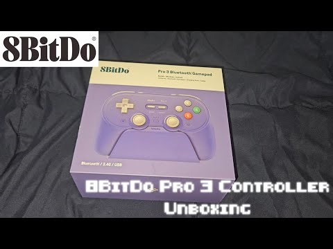 8BitDo Pro 3 Controller Unboxing
