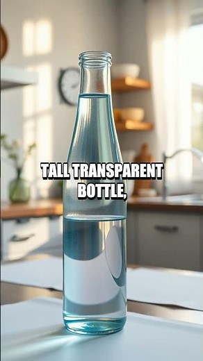 Rainbow in a Bottle Kitchen Experiment