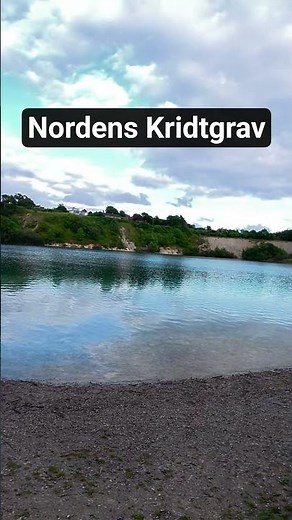 Hidden Nature Spot in Denmark 🇩🇰 | Walking Tour at Nordens Kridtgrav Aalborg #Shorts