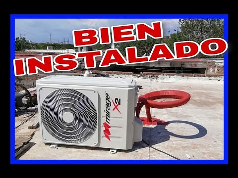 COMO instalar un MINISPLIT- 2020 - FACIL Y RAPIDO