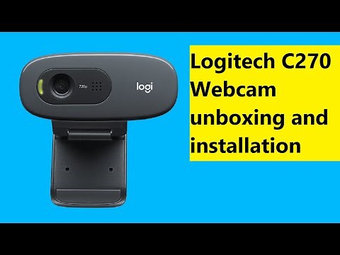 Logitech C270 HD Webcam | Desktop or Laptop Webcam