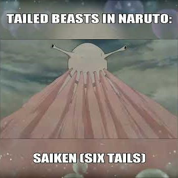 Tailed Beasts In Naruto: Saiken (Six Tails)