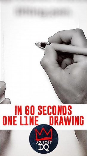 One-Line Face Drawing Challenge in 60 Seconds: How Did I Do?