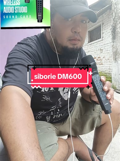 mic soundcard tanpa kabel siborie DM600#alatlivestreaming #alatkaraoke #microphone #soundcard #alatkonten