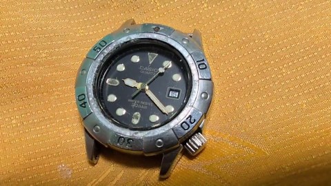 Casio LD-711 Women’s Vintage Watch 30mm Quartz Diver Style Stainless Steel Small Wrist Retro Japan Classic.new Battery. - Etsy