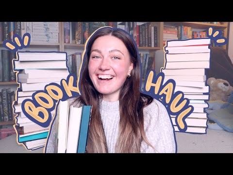 New Year, New Book Haul📖🐇💫 35+ thrifted and new books!