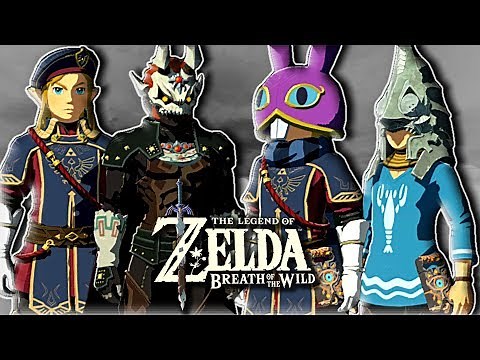 LES NOUVELLES TENUES ZELDA BREATH OF THE WILD !