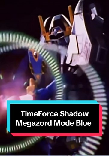 Power Rangers Timeforce Shadow Megazord Mode Blue