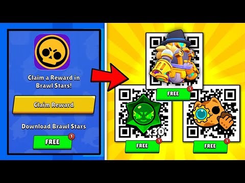 FREE! BRAWL PASS PLUS 🥳 x30 CHAOS DROPS QR CODE | BRAWL STARS NEW REWARDS | 100% WORKING QR CODES