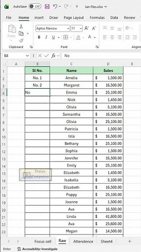 Sequence formula in Excel ! Excel functions and formula, Excel tips, Excel tricks #Excel #exceltips
