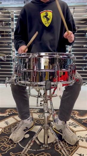 PRICE DROP: Ludwig 6.5x14" Super Sensitive Snare Drum Monroe Badge