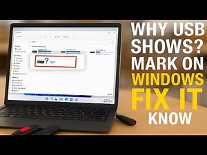 How to Fix USB Drive Showing ? Icon in Windows 11 | Unknown Device Problem Solved!