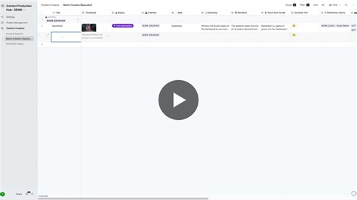 [How to build your own AI content factory for YouTube with Airtable AI](https://lnkd.in/dwaXmPXU) One of the most interesting content workflows I’ve seen lately is using Airtable as the control… | Andrey Polukarov