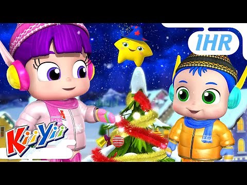 Christmas Is Coming + More | Best of KiiYii Songs | ABC and 123 | Nursery Rhymes & Kids Songs