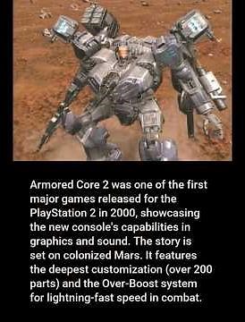 Armored Core 2 Opening #ps2 #ps2games