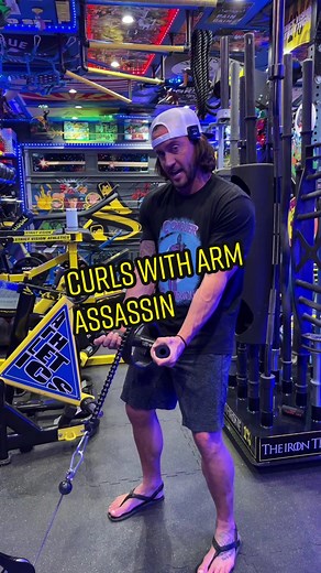 Demonstration of Curls with Arm Assassin Attachment