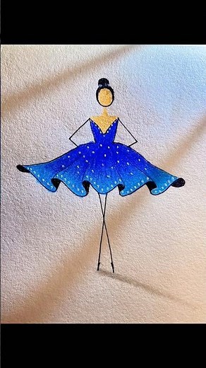 Draw a Ballet Dancer in Minutes 🩰 Easy Sketch