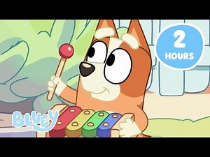 Bluey's Little Sister Bingo! 🧡 | 2 HOURS of Cute Bingo Bits | Bluey