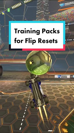 Best Rocket League Training Packs for Flip Resets