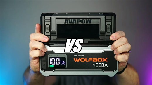 Jump Starter Showdown: Avapow 8000A or Wolfbox 4000A?
