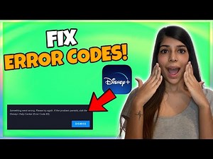 Disney+ Error Code 83, 42, 39... FIX All Error Codes now!