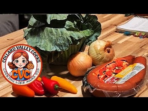 Smoked Sausage and Cabbage Dinner Simple Ingredient Southern Cooking