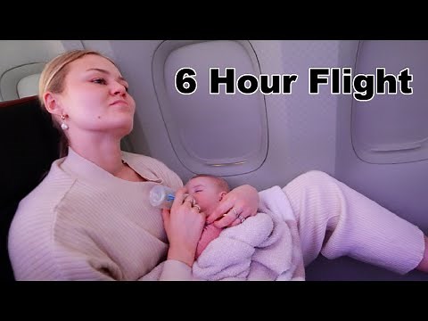 What it's really like traveling with a baby! DELLA VLOGS