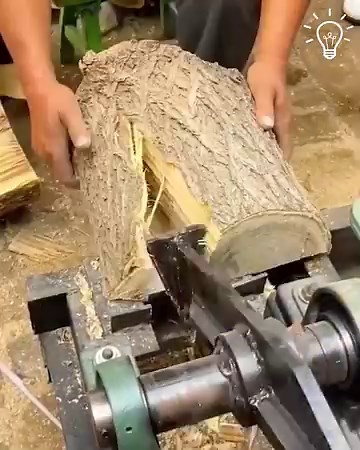 4.5M views · 7.9K reactions | This timber machine is so useful 蝹望 | Creative Bee | Facebook