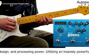 【树原搬运】美国数字效果器单块科技巨头 Strymon Mobius 周边合唱flanger颤音相位综合效果器单块试听