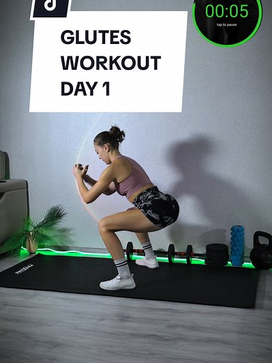 4-Week Glutes Workout Plan: Day 1 Routine