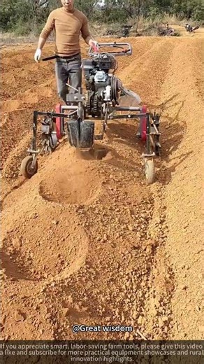 Practical Soil Tiller in Action! 🚜🌱