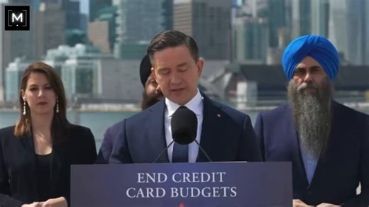 Pierre Poilievre just torched Mark Carney’s credit card budgetDebt DOUBLEDPrices SURGEDElites WINNow they want MORE deficits?Poilievre draws the line at $31B, targets bureaucracy, consultants, and waste and says balance the books🇨🇦 doesn’t have a revenue problemIt has a spending addiction