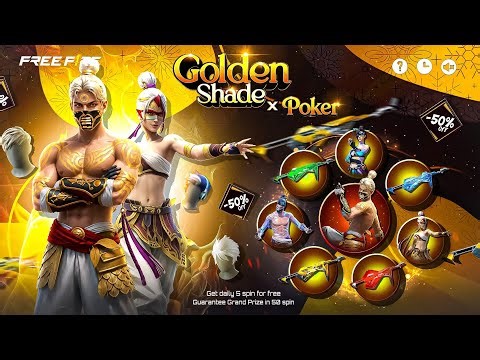 8 May🔥 Golden Shade × Poker Return-🇮🇳🤩| Eclipse Event Free Fire | Free Fire New Event | Ff New Event
