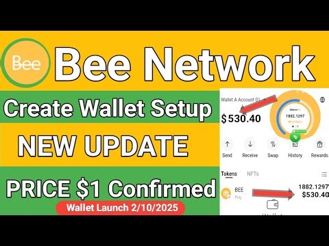 Bee Network Latest Update Contract Address Wallet Setup | Bee Coin Price Update | Bee Network News