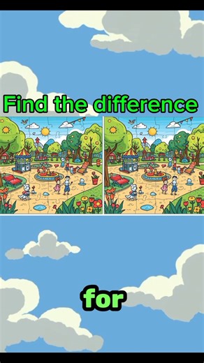 Can YOU spot all the differences? 👀 Most people miss at least one! 😱 #spotthedifference #mindteaser