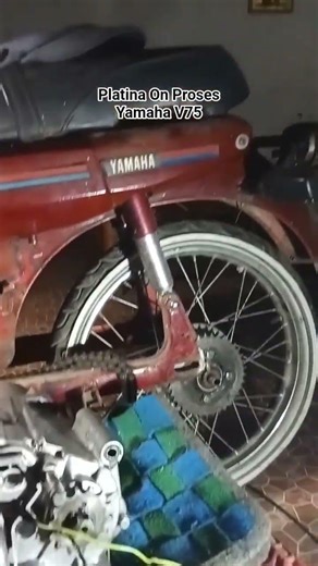 Pengapian Platina Yamaha V75 2Tak #mechanic #Yamahamotor #service#shorts