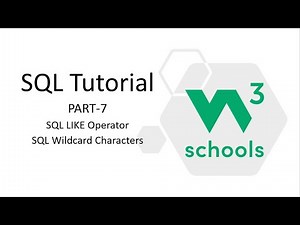 W3Schools SQL Tutorial | W3Schools SQL Full Course | W3Schools SQL | SQL W3Schools