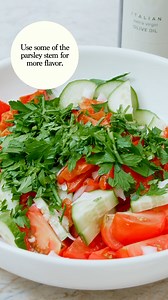 Shopska Salad (Bulgarian Roast Pepper And Tomato Salad) | The Mediterranean Dish
