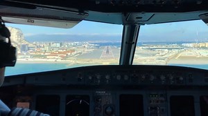 116K views · 461 reactions | Atterraggio a Gibilterra. ✈ #A320 Landing in Gibraltar International Airport ✈ | Licusati Live | Facebook