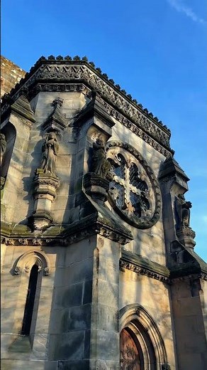 Explore the beauty of Rosslyn Chapel! ✨ #scotland #history #travel