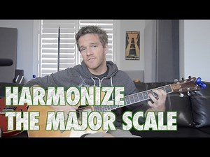 How to Harmonize the Major Scale Video Lecture | Guitar: Become a Pro (English) - Music