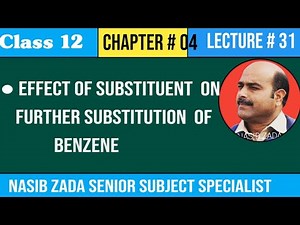 Effect Of Substituent On Further Substitution Of Benzene// Orientation Effect ‪@NASIBZADASSS‬