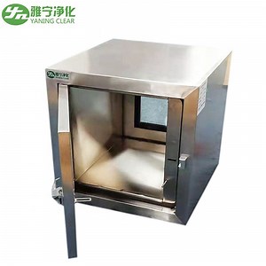 [Hot Item] Clean Room Stainless Steel Pass Box with Mechanical Interlock with UV Lamp