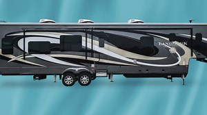 Landmark 365 eye candy - full body paint is standard. | Heartland RVs