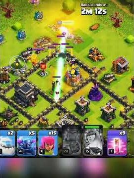 “PEKKA Winter Smash! ❄️ Ice Troops Freeze the Base | Clash of Clans Attack” #coc