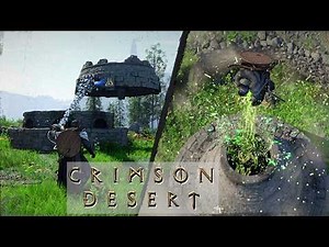 RÉPARER LE FOUR DÉCONNECTÉ / DÉMONTÉ / AJOUTER COMBUSTIBLE - Atelier ANTRE ARDENTE - CRIMSON DESERT