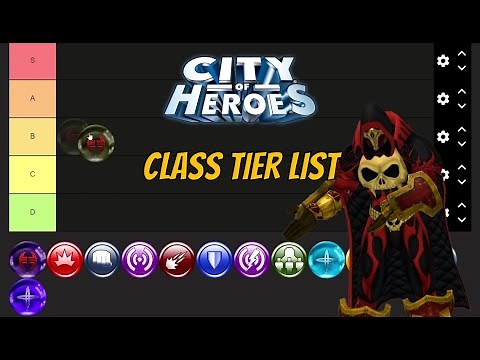 Ultimate Solo Class for NEW and returning players Tier List in City of Heroes!