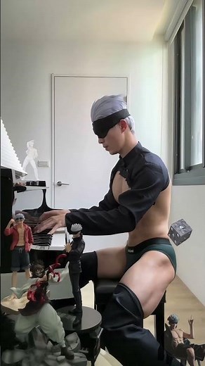 「五条悟がピアノを弾きに来た」#呪術廻戦#五条悟 #廻廻奇譚 #piano