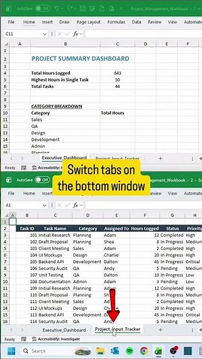 New Window in Excel‼️ #excel