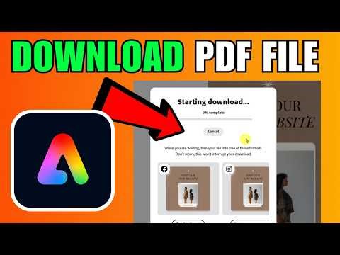 How To Download A PDF File In Adobe Express (2026) (Quick And Easy Guide)